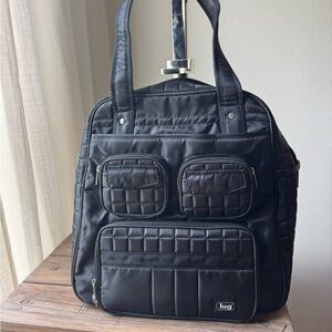 Lug Quilted Black Puddlejumper bag